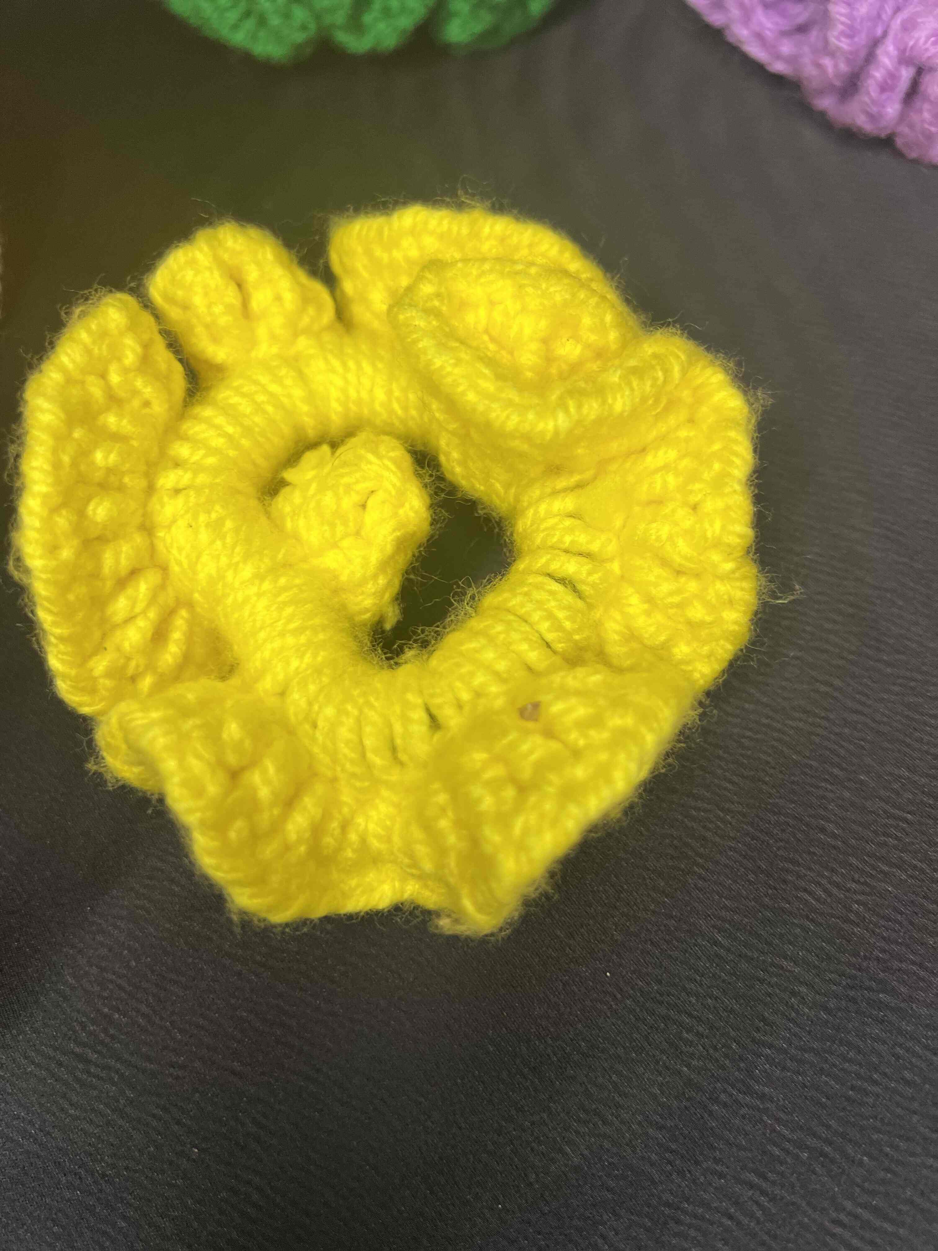 Yellow Scrunchies
