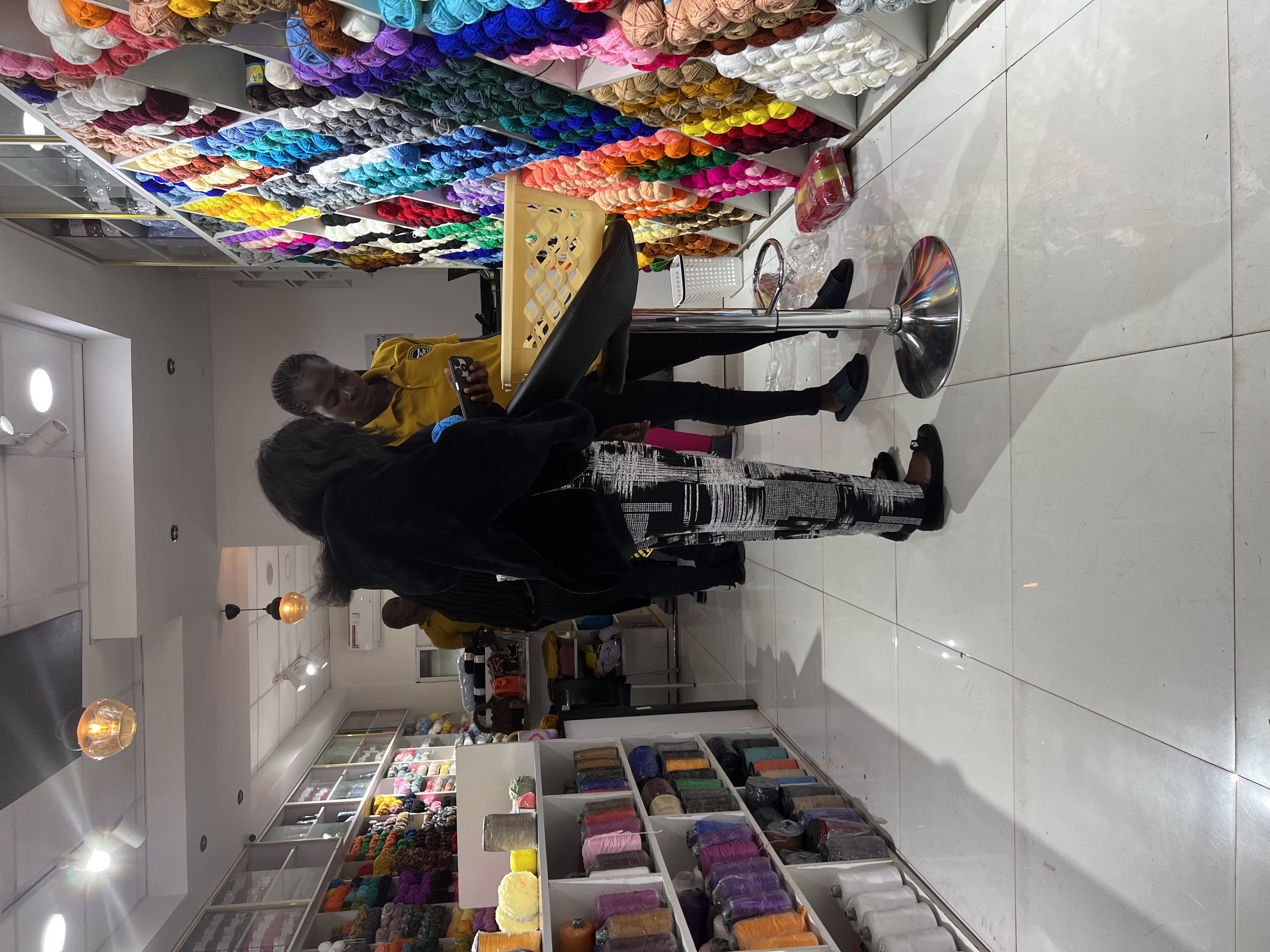 Inclusive art and crochet illustration